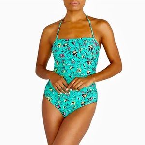 Worn once! J. Crew Strapless or Halter Swim Suit